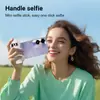 Nuevo super mini palo para selfies de cuatro pies para teléfono móvil bluetooth todo en uno portátil universal soporte para transmisión en vivo