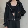 Sudadera Cardigan Casual de Diseñador Ropa Exterior para Mujer Otoño 2026 Nueva Elegante Ropa para Mujer Chaqueta Corta Tendencia