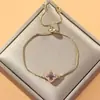 Pulseira Cruzada Europeia e Americana Olho de Diabo Coração Olho em Formato de Coração Puxar para Mulheres Ajustável Moda Simples Sudeste Asiático