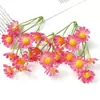 Flores Artificiales para Bodas, Serie Roja Materiales DIY, Flores de Rosa, Peonías, Hortensias, Flores Falsas con un Toque de Alta Gama y Realista