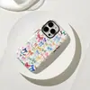 Nova Capa de Celular da Amazon Dopamina Aquarela Laço com Película Magnética Adequada para Iphone17/18Pro