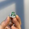 Anillo Serpiente Espíritu Enrollado Dedos Mágicos de Slytherin Diseño Original de Nicho Anillo Articulado Chica de la Casa Serpiente