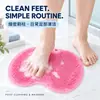 Alfombrilla para Fregar los Pies del Baño de Comercio Exterior con Ventosas, Alfombrilla para Lavar los Pies con Masaje, Alfombrilla Perezosa de TPR para Fregar la Espalda, Al por Mayor en Stock