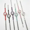 Reloj de cuarzo de lujo de alta calidad para mujer, reloj de pulsera redondo moderno y a la moda, adecuado como accesorio o regalo