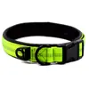 Collar Reflectante para Perros para Uso Nocturno, Collar Ajustable para Mascotas Que No Estrangula el Cuello, Adecuado para Perros de Tamaño Mediano, Collar de Seguridad Anti-Pérdida