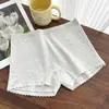 Calzoncillos tipo bóxer para mujer estilo floral boscoso, algodón puro, shorts de seguridad con entrepierna extendida, dos en uno