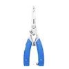 Pinzas de Pesca Pico de Águila Herramienta de Control de Peces Tijeras para Cortar Piel de Plomo, Línea PE, Extractor de Anzuelos, Pinzas Multifuncionales Extensibles para Señuelos