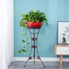 Estante para Flores Estilo Europeo Hierro Forjado Multinivel Interior Sala de Estar Ahorrador de Espacio Planta Araña Lujo Ligero Rábano Verde Estante de Almacenamiento Estante para Macetas