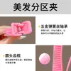 Ferramenta especializada para cabeleireiros, prendedor de bico fino, prendedor bico de pato, para divisão de cabelo em salão de beleza para permanente e coloração, prendedor de cabelo sem marca, prendedor de styling