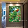 Nuevo y más vendido, punto de cruz de diamantes, pintura de diamantes DIY, hermoso pavo real, pintura decorativa de diamantes completa, fabricantes transfronterizos al por mayor