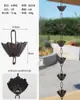 Corrente de Chuva para Pátio de Vila Estilo Chinês Corrente Guia d'Água de Liga de Alumínio Corrente de Drenagem para Pousada Corrente Decorativa para Calha de Beiral