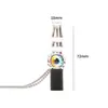 Sostenedor de Cigarrillos Modelo Nuevo, Mismo Estilo que en Xiaohongshu, Accesorios para Hookah Shisha con Collar, Pipa de Fumar de Metal