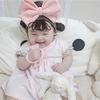 Accesorios para el Cabello Infantiles Estilo Coreano 2026 DIY Trenzas de Peluca Hechas a Mano Diadema con Lazo Tocados Diadema para Bebé Doble Cola de Caballo