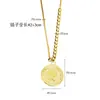 Venta de liquidación: Colección Única de Plata de Ley 925 Diseño de Nicho Estilo Coreano Cadena para Suéter de Mujer de Gama Alta Ins Collar Venta al por Mayor