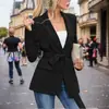 Blazer de Otoño Nuevo para Mujer en Stock Transfronterizo Chaqueta Profesional para Mujer Amazon Cárdigan Casual Amazon Estilo Corbata