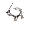 Pulsera de doble capa Sweet Cool Love Bear para mujer, estilo retro frío para mujer, Ins para estudiante, versátil, para pareja, pulsera de mejor amigo para hombre