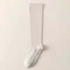 Meias de Panturrilha Antiderrapantes Profissionais para Pilates, Yoga, Corrida, Pular Corda, Fitness, Esportes, Meias de Compressão, Dança, Cor Sólida
