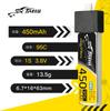 Batería de Litio Grignard TATTU300/450mAh 1S2S3S Alta Tasa FPV Máquina de Cruce Interior Copa Hueca