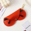 Verano Nueva Caja de Gafas Alto Valor de Color Bolsa de Cuero Cadena Portátil Viaje Gafas de Sol Gafas Bolsa de Almacenamiento Universal