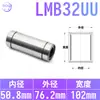 Suministro de Rodamientos Lineales Lmb3Uu Lmb4Uu Lmb5Uu Lmb6Uu Lmb8Uu Rodamientos Lineales en Pulgadas
