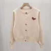 Casaco de malha com mangas compridas bordado, novo estilo de inverno, blusa grossa casual para mulheres, preto