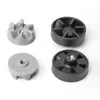 Accesorios para máquina de cocina Jiu1 Yang junta lateral engranaje cuchilla de 6 hojas licuadora máquina de leche de soja asiento de cuchilla de conexión superior e inferior rueda motriz
