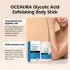Oceaura Bastão Esfoliante Corporal com Ácido Salicílico Limpa e Suaviza a Pele do Corpo, Bastão Hidratante e Iluminador Diário