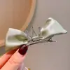 Pinza para el Cabello con Lazo y Corona Tridimensional Infantil, Estilo Coreano, Vino Tinto Princesa, Dulce Accesorio para el Cabello en la Parte Superior de la Cabeza