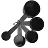 Juego de Tazas y Cucharas Medidoras de Plástico del Fabricante con Escala Juego de 5 Piezas Herramienta de Cocina para Hornear Juego de Diez Piezas Cuchara Medidora Cuchara Medidora