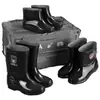 Botas de Chuva Masculinas Zhengli Botas de Chuva de Cano Curto de Cano Alto Impermeáveis Antiderrapantes Cobertura de Veludo Espessada Resistente a Ácidos e Álcalis Calçados de Água Extra Altos Botas de Borracha de Proteção do Trabalho