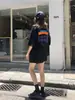 Camiseta Talla Grande Talla Grande Mujer Manga Corta 2024 Nuevo Verano Versátil Holgada Longitud Media Manga Media Falda Top Trendy Ins