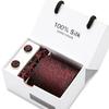 Set de Regalo Caja de Corbata Formal de Negocios para Hombre Boda Novio Padrino Dama de Honor Recuerdo Gemelos Pañuelo Cuadrado Set de 5 Piezas