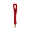 Cadena de Pulsera para Teléfono Móvil con Colgantes de Adornos Tejidos a Mano con Cuerda de Cáñamo y Algodón Llavero Colgante Accesorios de Comercio Exterior de Amazon