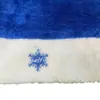 Chapéu de Natal de Veludo Unilateral Personalizado de Fábrica Chapéu de Decoração de Natal de Veludo Peludo Meias de Natal com Logotipo Impresso
