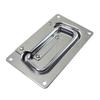 Anwang Acero Inoxidable Caja de Aire Gabinete Accesorios Manija Cubierta de Caja de Escenario Anillo Manija de Resorte Manija para Caja de Madera Manija