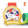 Medalla de Taekwondo Medalla de Campeonato Grupal Taekwondo Abierto Juvenil Medalla de Taekwondo Femenino Impresión en Color UV
