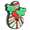 Série de Natal de Alto Padrão Transfronteiriça Desenho Animado Caneta com Contas Adesivos Caneta DIY Feita à Mão Joias para Caneta Acessórios de Contas de Cola Macia