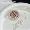 Decoraciones para arte de uñas con purpurina de onda de 1 mm, populares en línea, mini mosaico de puntos, material de purpurina redonda ultradelgada para uñas