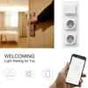 86 interruptor wifi interruptor sin fuego tipo 86 interruptor wifi inteligente producto inteligente alexa interruptor de control remoto