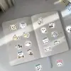 Jiyika adesivo wow chiikawa desenho animado expressão fofa decoração de bolsa copo celular batata pequena adesivo atacado