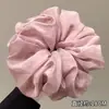 Elástico de Cabelo Grande Super Fofo Estilo Fada para Mulheres Corda de Cabelo Estilo Preguiçoso Sensação de Alta Classe Flor de Coque Elástico de Cabelo Corda de Cabelo Acessórios de Cabelo