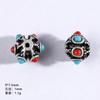 Accesorios Yiwu material diy accesorios de plata antigua estilo Nepal cuentas cuentas de Buda collar pulsera Xizang