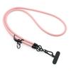 Cordón cruzado de 8 mm de cuero, tira redonda de cuero, clip trasero, junta, funda para tarjeta llave, multifuncional, puerto de carga, cordón para funda de teléfono