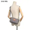 Bolsa de Ombro Original Nova em Lona com Couro de Vaca para Mulheres, Bolsa de Mão de Alta Qualidade Estilo Coreano, Bolsa de Viagem Versátil para Homens