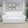 Cojín de sofá de grano de maíz exclusivo transfronterizo, apto para todas las estaciones, color liso simple, funda de asiento de sofá de vellón, respaldo