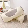 Almohada Protectora Cervical Cilíndrica Yuanbao para Dormitorios Estudiantiles, Núcleo de Almohada Duro con Cáscara Entera de Trigo Sarraceno para Protección Cervical, Venta al por Mayor