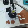 Máquina Manual de Troquelado Troquel Molde Molde Máquina de Estampado Pequeña Hecha a Mano Cuero Tela Muestra Corte Punzonado Máquina