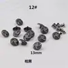 Rebites de Caveira DIY Rebites de Cabeça de Fantasma Liga Metálica Rebites Punk Roupas Bolsas Alças Sapatos Acessórios Material