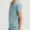 Nuevo Color Disponible Juego de Uniforme de Trabajo de Manga Corta de Secado Rápido para Enfermera Doctora para Clínica Dental y Quirófano