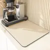 Venta al por mayor del fabricante Rejilla Antideslizante Tierra de Diatomeas Mat Drenante Cocina Mesa de Comedor Barra Absorbente Mantel Antideslizante Resistente al Desgaste Dropshipping
